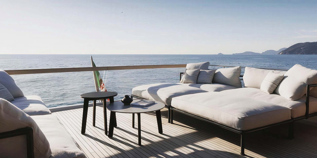 Аренда мега яхты Sanlorenzo SL86A ALMA BLU в Италии и Сардинии